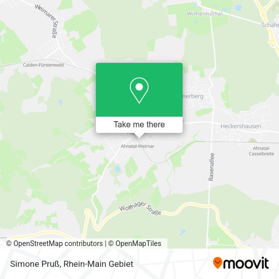 Simone Pruß map