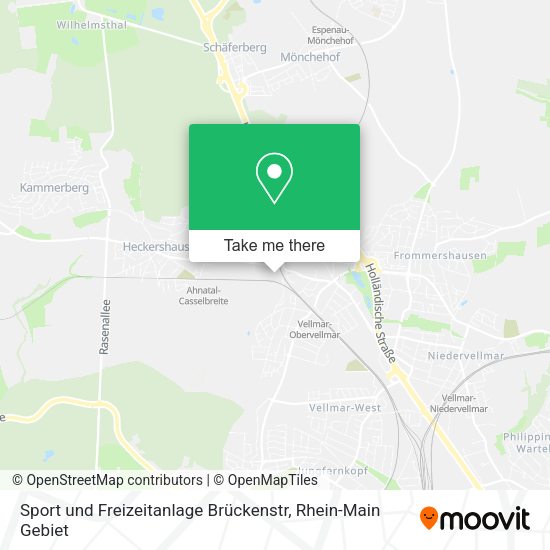 Карта Sport und Freizeitanlage Brückenstr