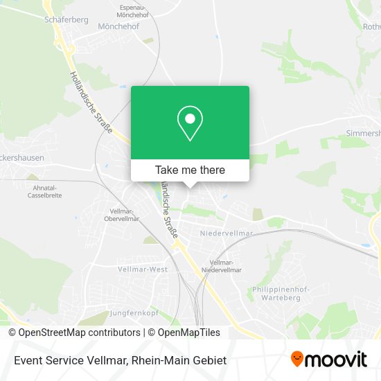 Карта Event Service Vellmar