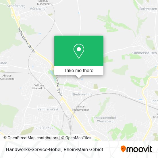 Карта Handwerks-Service-Göbel