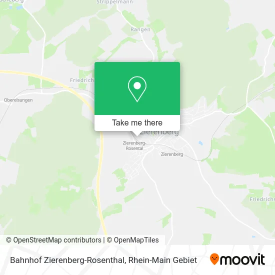 Карта Bahnhof Zierenberg-Rosenthal