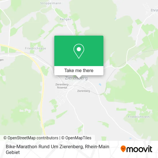 Карта Bike-Marathon Rund Um Zierenberg