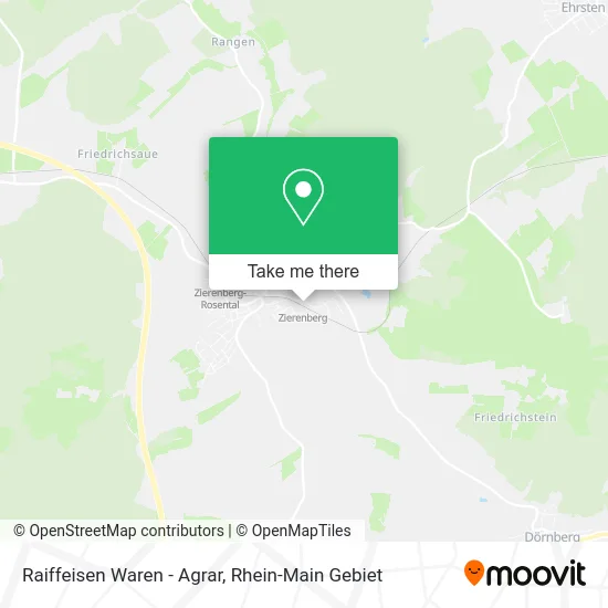 Карта Raiffeisen Waren - Agrar