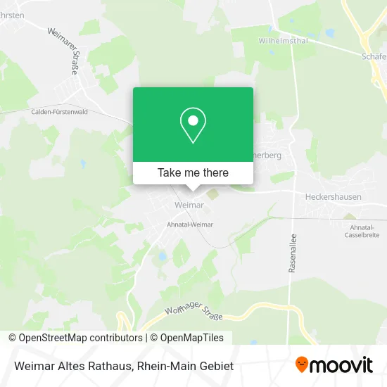 Карта Weimar Altes Rathaus