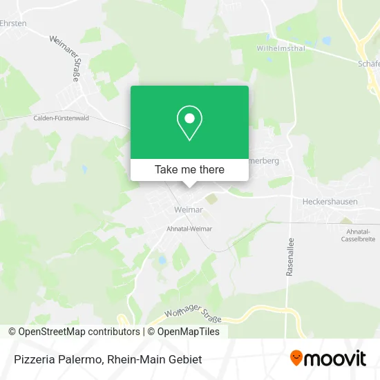 Карта Pizzeria Palermo