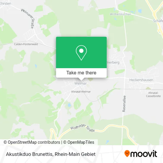 Карта Akustikduo Brunettis