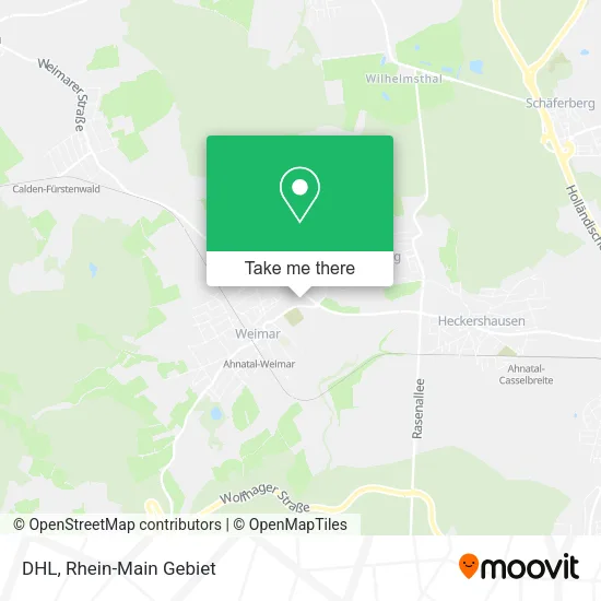 DHL map