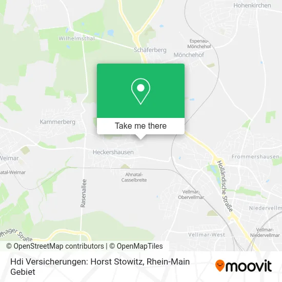 Hdi Versicherungen: Horst Stowitz map