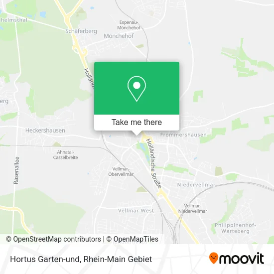 Карта Hortus Garten-und
