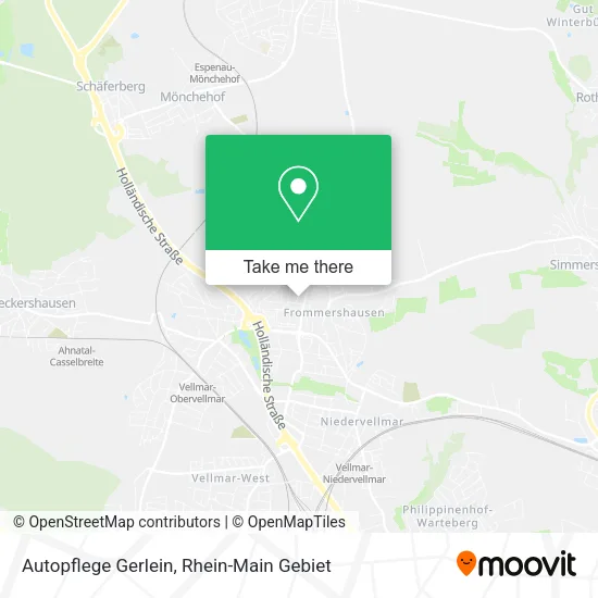 Карта Autopflege Gerlein