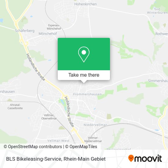 Карта BLS Bikeleasing-Service
