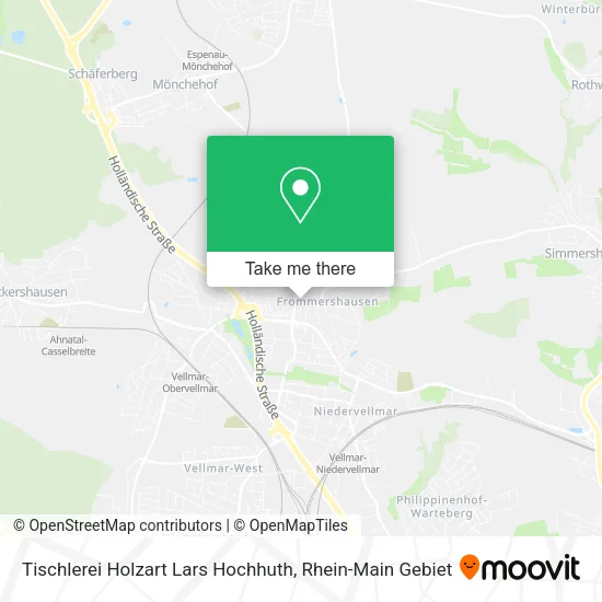 Карта Tischlerei Holzart Lars Hochhuth