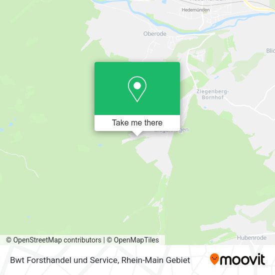 Карта Bwt Forsthandel und Service