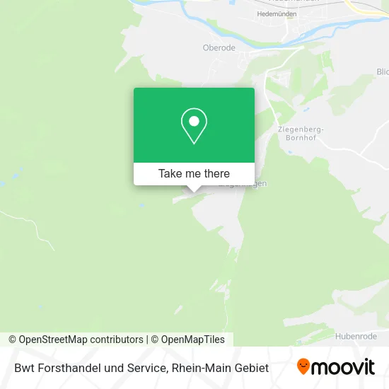 Карта Bwt Forsthandel und Service