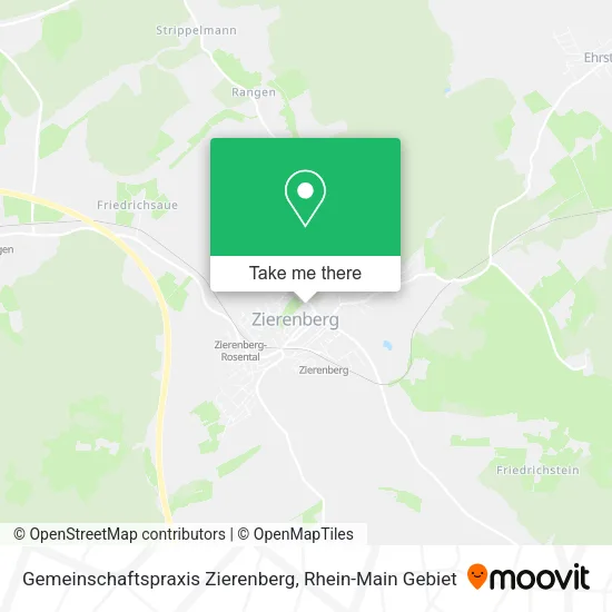 Карта Gemeinschaftspraxis Zierenberg
