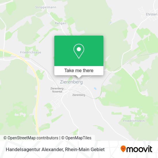 Карта Handelsagentur Alexander