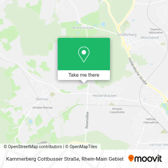 Карта Kammerberg Cottbusser Straße