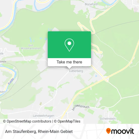 Карта Am Staufenberg