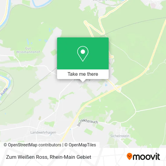 Карта Zum Weißen Ross