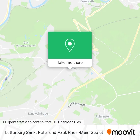 Карта Lutterberg Sankt Peter und Paul