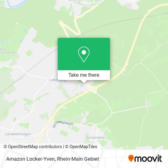 Карта Amazon Locker-Yven