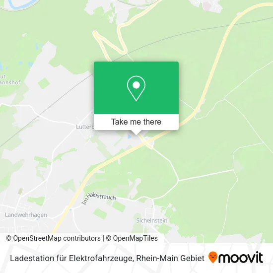 Ladestation für Elektrofahrzeuge map