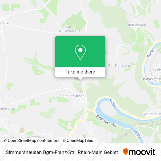 Карта Simmershausen Bgm-Franz-Str.