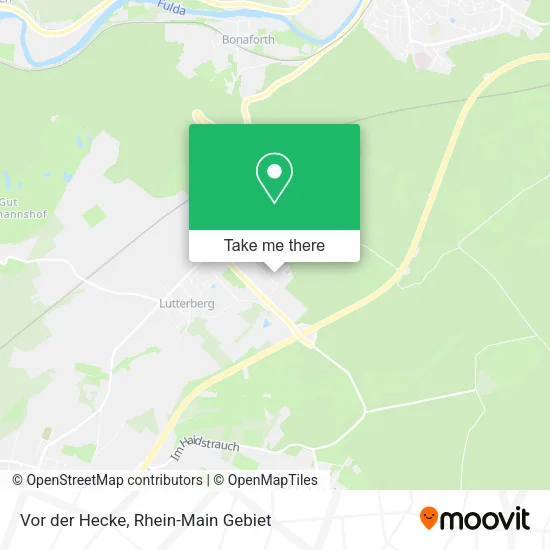 Карта Vor der Hecke