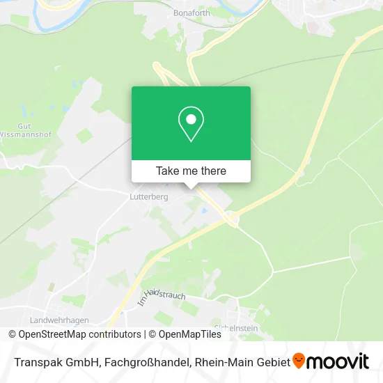 Карта Transpak GmbH, Fachgroßhandel