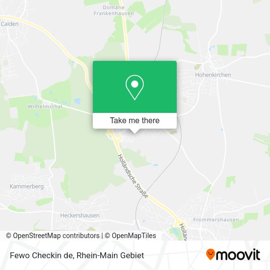 Карта Fewo Checkin de