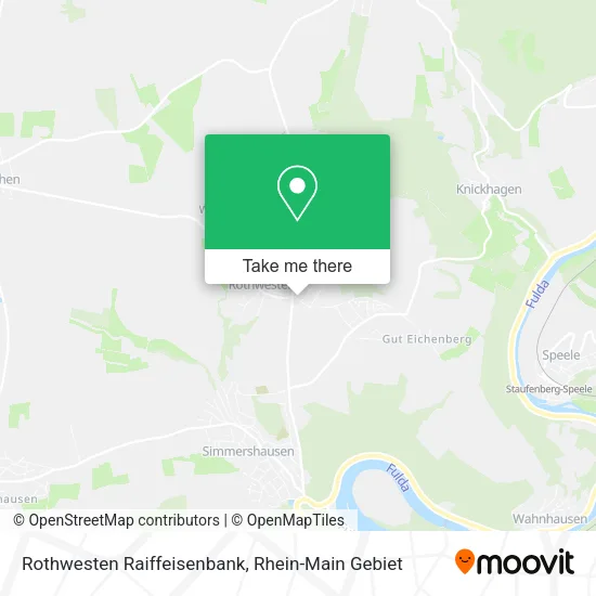 Карта Rothwesten Raiffeisenbank