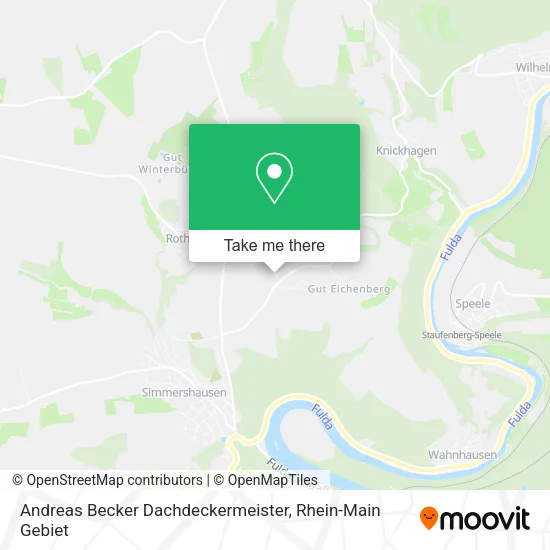 Карта Andreas Becker Dachdeckermeister