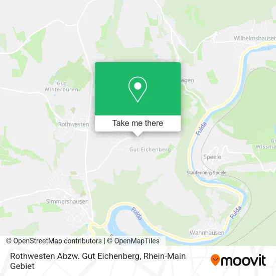 Карта Rothwesten Abzw. Gut Eichenberg