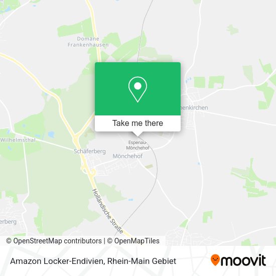 Карта Amazon Locker-Endivien