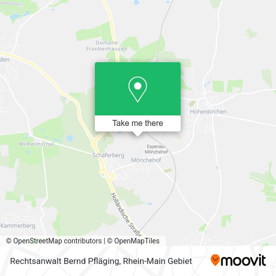 Карта Rechtsanwalt Bernd Pfläging