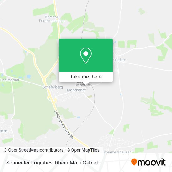 Карта Schneider Logistics