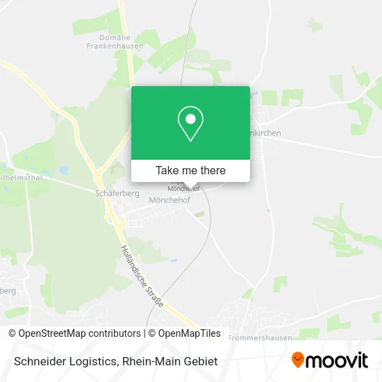 Карта Schneider Logistics