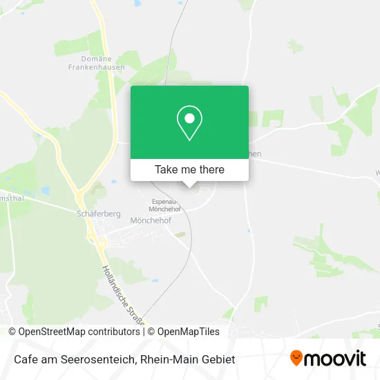 Карта Cafe am Seerosenteich