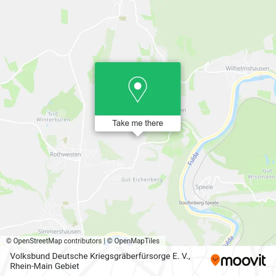Карта Volksbund Deutsche Kriegsgräberfürsorge E. V.