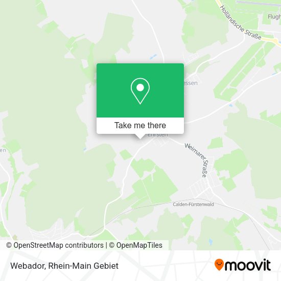 Карта Webador