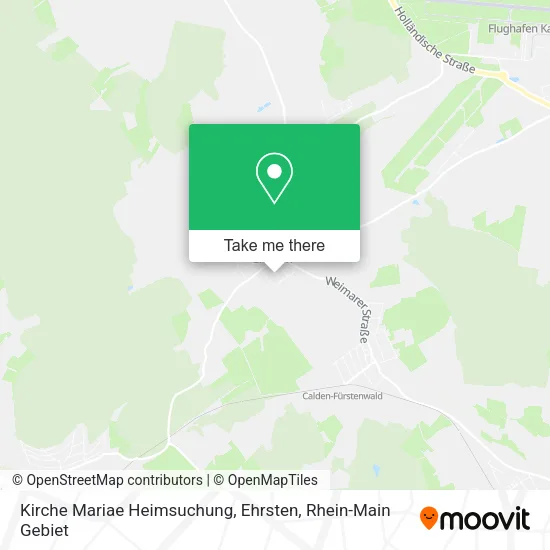 Карта Kirche Mariae Heimsuchung, Ehrsten