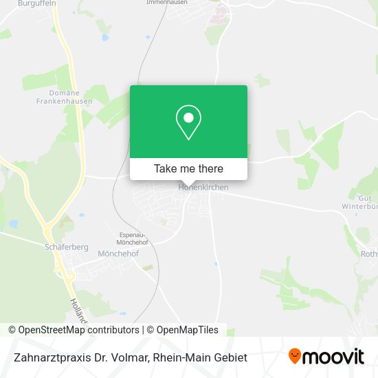 Карта Zahnarztpraxis Dr. Volmar