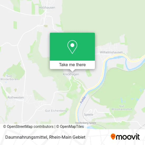 Карта Daumnahrungsmittel