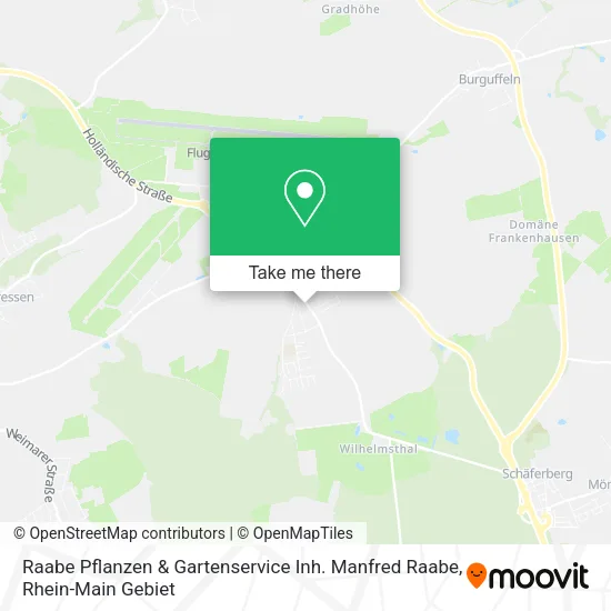 Карта Raabe Pflanzen & Gartenservice Inh. Manfred Raabe