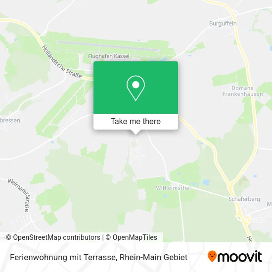 Карта Ferienwohnung mit Terrasse
