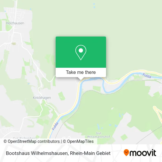Карта Bootshaus Wilhelmshausen