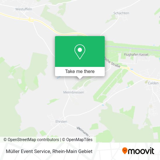 Карта Müller Event Service