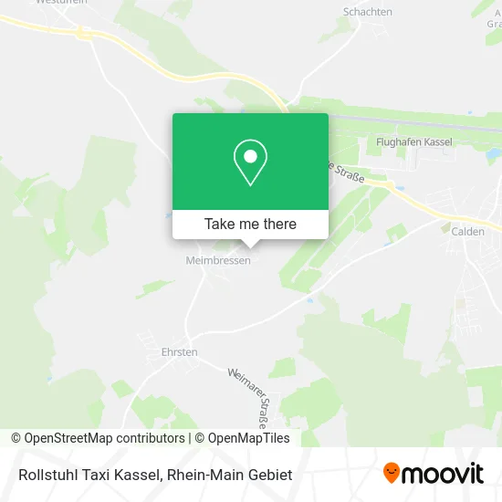 Карта Rollstuhl Taxi Kassel