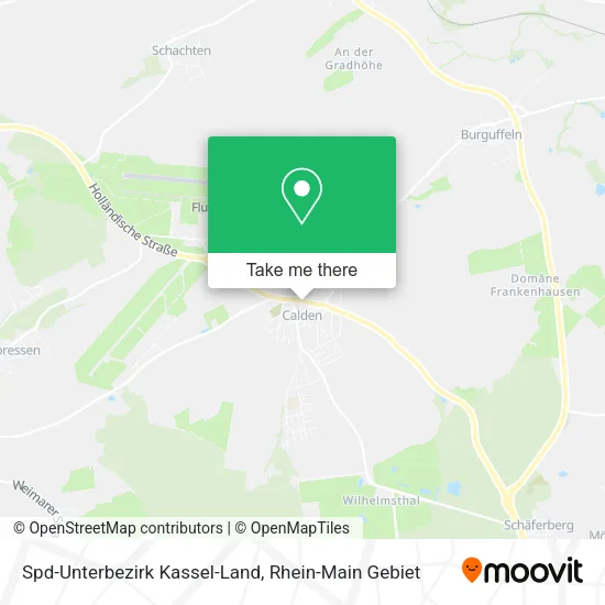 Карта Spd-Unterbezirk Kassel-Land