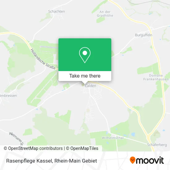Карта Rasenpflege Kassel